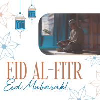 Eid Al Fitr Mubarak Instagram post Image Preview