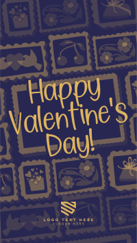 Rustic Retro Valentines Greeting Video Image Preview