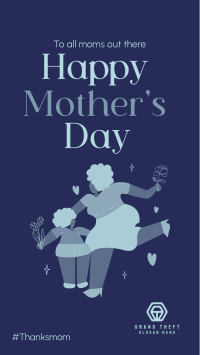 Happy Motherhood Instagram Story Design