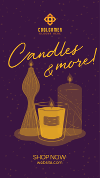 Candles and More Instagram story Image Preview