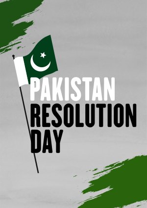 Pakistan Resolution Flyer Image Preview