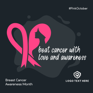 Awareness and Love Instagram post Image Preview