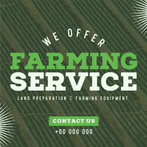 Trustworthy Farming Service Instagram post Image Preview