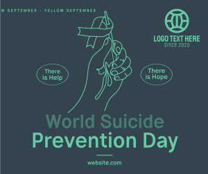Suicide Prevention Flag Facebook post