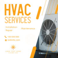 Fast HVAC Services Instagram post Image Preview