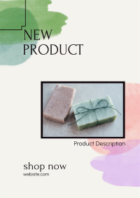 Watercolor New Product Flyer Image Preview