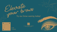 Natural Waxing Treatments Facebook Event Cover Design