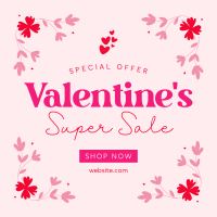 Valentines Day Super Sale Linkedin Post Image Preview
