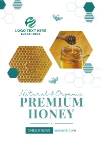A Beelicious Honey Flyer Design