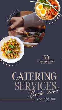 Food Catering Events Instagram Reel Design