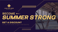 Summer Fitness Promo Animation Preview