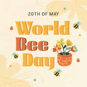 Happy Bee Day Instagram post Image Preview