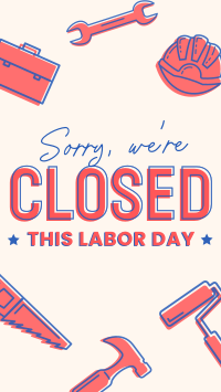 Closed for Labor Day Instagram reel Image Preview