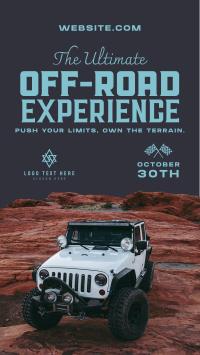 Off-road Adventure Event Facebook Story Design