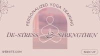 Luxurious Yoga Training Animation Image Preview