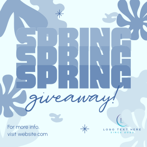 Spring Giveaway Instagram post Image Preview