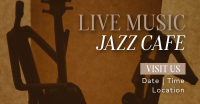 Cafe Jazz Facebook Ad Design