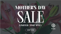 Sale Mother's Day Flowers  Video Image Preview