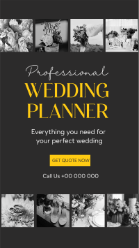 Wedding Planning Made Easy Facebook Story Design