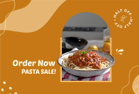 Pasta Day Sale Pinterest board cover Image Preview