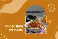 Pasta Day Sale Pinterest Cover Design