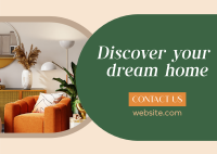 Dream Home Real Estate Postcard Image Preview
