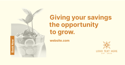 Grow Your Savings Facebook ad Image Preview