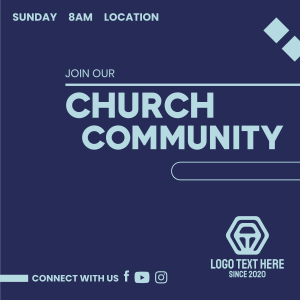 Church Community Instagram post Image Preview