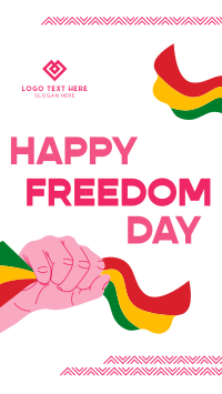 South African Independence Instagram Story Design