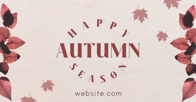 Autumn Season Leaves Facebook ad Image Preview