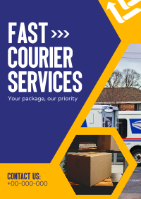 Fast & Reliable Delivery Poster Image Preview