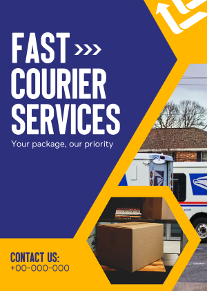 Fast & Reliable Delivery Poster Image Preview