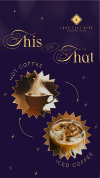 Trendy Coffee Choices Facebook story Image Preview