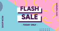 Flash Sale Memphis Facebook ad Image Preview