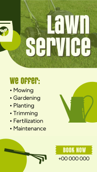 Lawn Care Professional Instagram story Image Preview