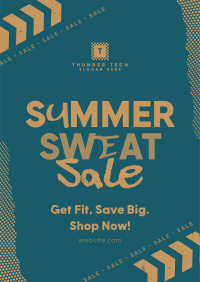 Fitness Summer Sale Poster Image Preview