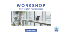 Workshop Business Facebook event cover Image Preview