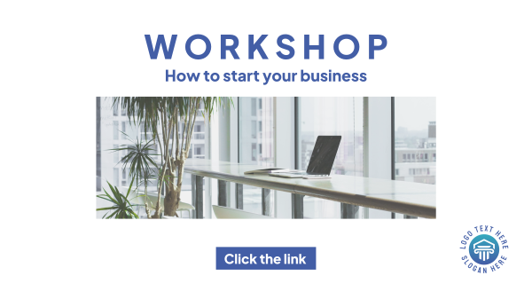 Workshop Business Facebook Event Cover Design Image Preview