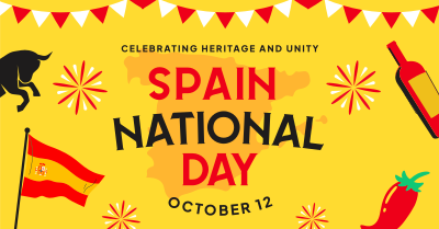 Celebrating Spanish Heritage and Unity Facebook ad Image Preview