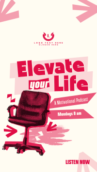 Elevate Life Podcast TikTok video Image Preview