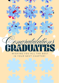 Geometric Graduation Flyer Design