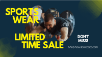 Sportwear Promo Video Image Preview