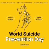 Suicide Prevention Flag Instagram Post Design