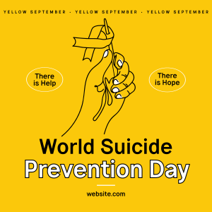 Suicide Prevention Flag Instagram post Image Preview