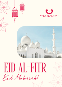 Eid Al Fitr Mubarak Flyer Design