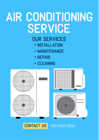Cold Air Specialists Flyer Design