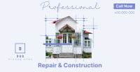 Repair and Construction Facebook ad Image Preview