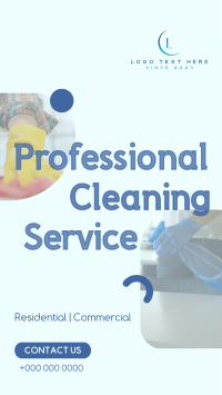 Spotless Cleaning Service TikTok video Image Preview