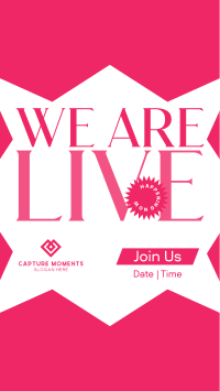 We Are Live TikTok Video Image Preview