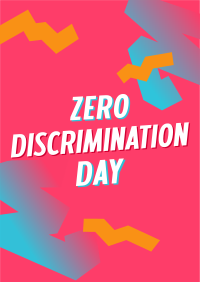 Playful Zero Discrimination Day Flyer Image Preview